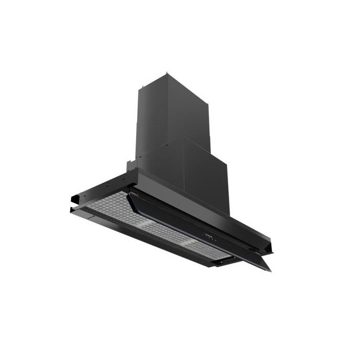 Silverline 3129973331 Cappa Filtrante a Parete 90 cm 620 m³-h Classe A 64 dB Touch colore Nero