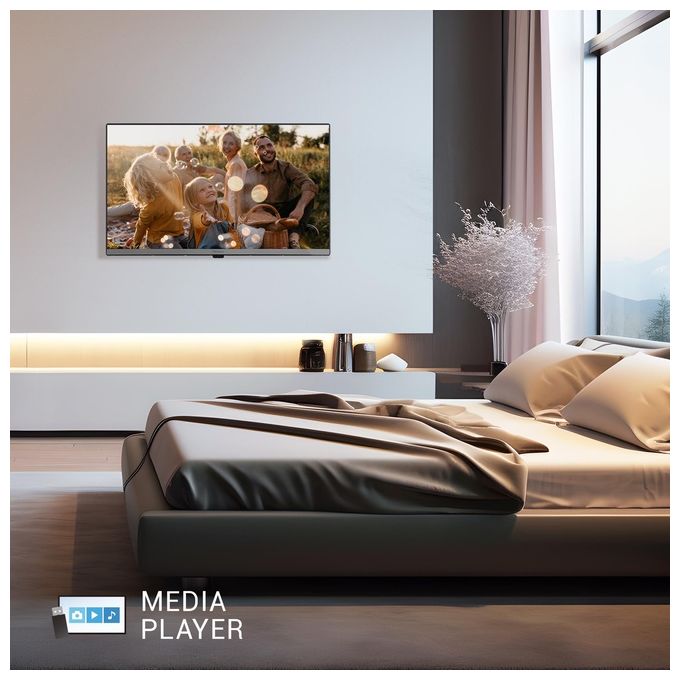 Panasonic TB-24S40AEZ Serie S40 Smart TV LED 24'' HD Ready TiVo HDR10 Wi-Fi Google Assistant Amazon Alexa colore Nero