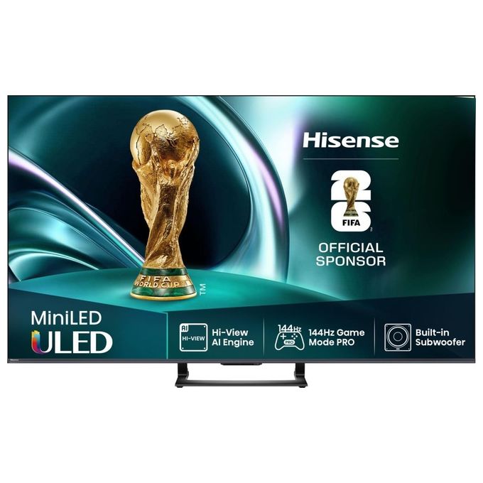 Hisense 55U79Q U7Q TV 55'' 4K Ultra HD Smart TV QLED Wi-Fi HDMI 2.1 Dolby Vision colore Nero