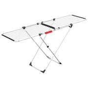 Vileda 157245 Doble Stendibiancheria Estensibile Doppio 22 m con Ruote colore Bianco