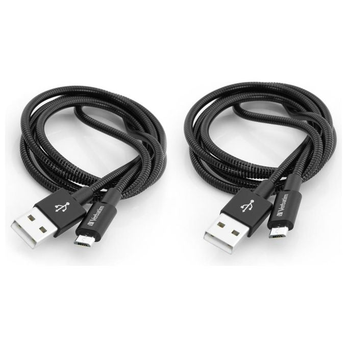 Verbatim Micro Usb Cavo Sync and Charge 100cm Nero