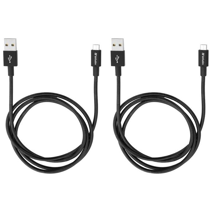 Verbatim Micro Usb Cavo Sync and Charge 100cm Nero
