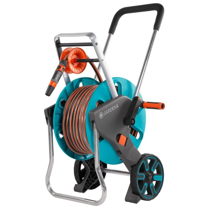 Gardena Hose Trolley AquaRoll M Easy Set 20m