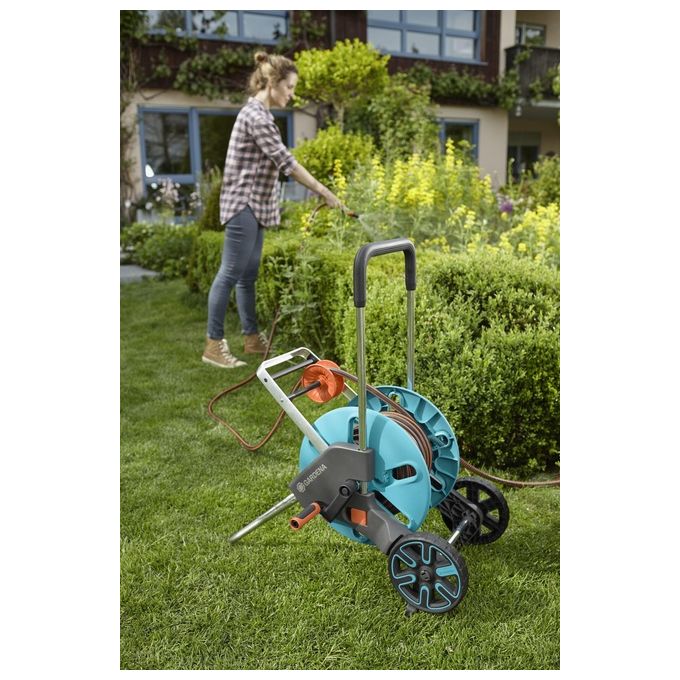Gardena Hose Trolley AquaRoll M Easy Set 20m