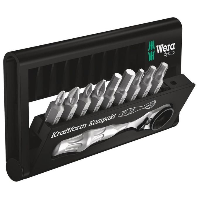 Wera Bit-Check 10 Zyklop Mini BiTorsion 1
