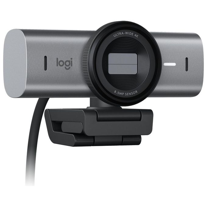 Logitech 960-001530 MX Brio 705 for Business Webcam 4K Ultra HD 8,5 MP 60 fps USB-C Autofocus Zoom 4x colore Grafite