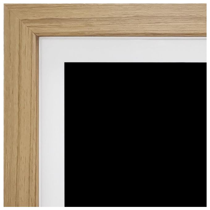 DENVER 119101050130 FRAMEO Cornice Digitale 15,6'' Full HD IPS Touchscreen 16 GB memoria interna espandibile con microSD Wi-Fi inclusa app FRAMEO colore Legno Chiaro
