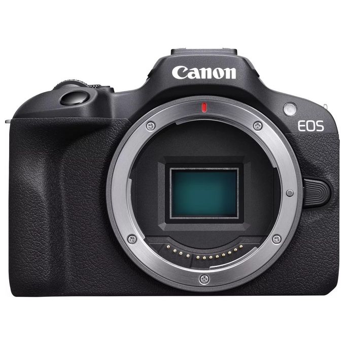 Canon 6052C013 EOS R100 Fotocamera Mirrorless APS-C 24,1 MP 4K Obiettivo RF-S 18-45mm f-4.5-6.3 IS STM Dual Pixel CMOS AF Wi-Fi Bluetooth colore Nero