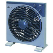Niklas 496055 Boxfan 30 Ventilatore da Terra e da Tavolo 30 cm 3 Velocita' Timer 120 min 50W colore Blu