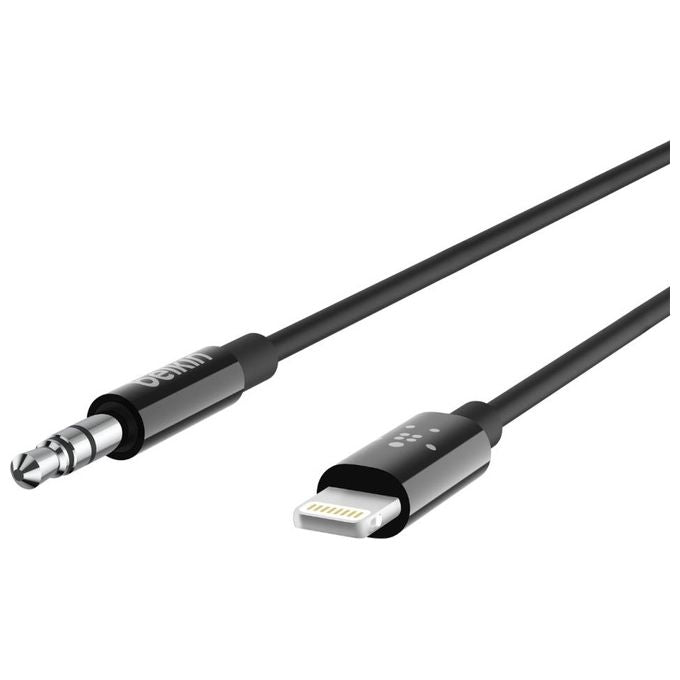 Belkin MIXIT Cavo Lightning su 3,5mm Aux Cavo 0,9 Metri