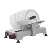 RGV 20 GL-R - Affettatrice lama 20 cm, Potenza 140 W, Spessore regolabile, Lama in acciaio inox, Struttura in alluminio, Sicurezza integrata, Colore Grigio