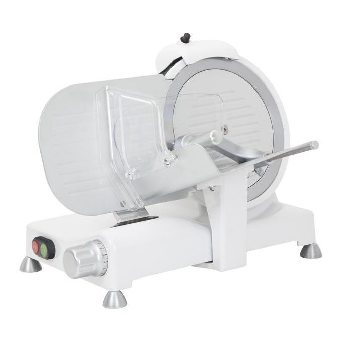 RGV Luxury 25 White Edition Affettatrice Elettrica Bianco Alluminio 140W