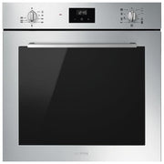 SMEG SF6400TVX Estetica Selezione Forno Elettrico Multifunzione da Incasso Capacita' 70 Litri Classe energetica A 8 Programmi Vapor Clean 60 cm Acciaio Inox