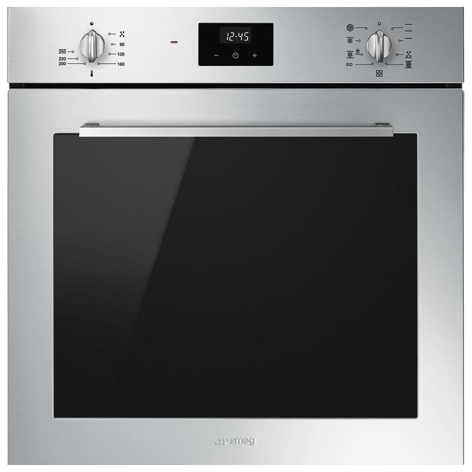 SMEG SF6400TVX Estetica Selezione Forno Elettrico Multifunzione da Incasso Capacita' 70 Litri Classe energetica A 8 Programmi Vapor Clean 60 cm Acciaio Inox