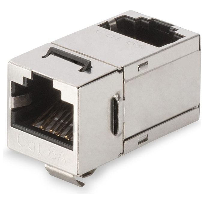 Digitus Accoppiatore Schermato Rj45 Cat 6a Classe Ea Angolato
