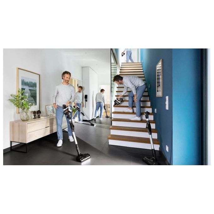 Bosch BBS711W Unlimited Scopa Elettrica Senza Filo Senza Sacchetto 0.3 L Batteria 18V 3Ah colore Bianco