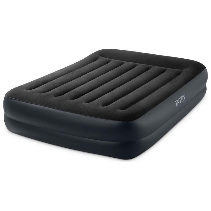 Intex 64124ND Materasso Dura-Beam Pillow Rest Raised Autogonfiante 152x203x42 cm