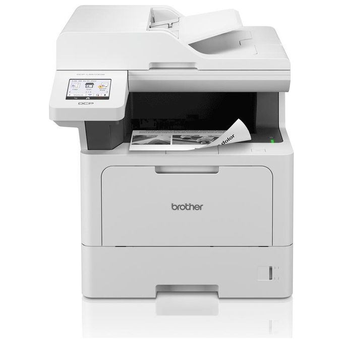 Brother DCP-L5510DW Stampante Multifunzione Laser A4 Mono 48 ppm 1200x1200 DPI Wi-Fi Fronte Retro colore Bianco