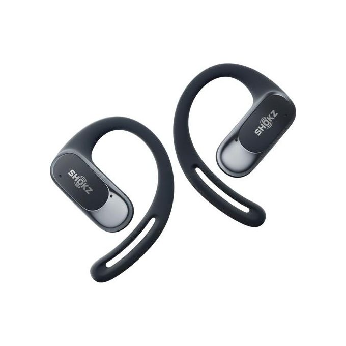 Shokz T511-ST-BK OpenFit Air Auricolare Wireless Open-Ear Bluetooth 5.2 IP54 28 ore autonomia colore Nero