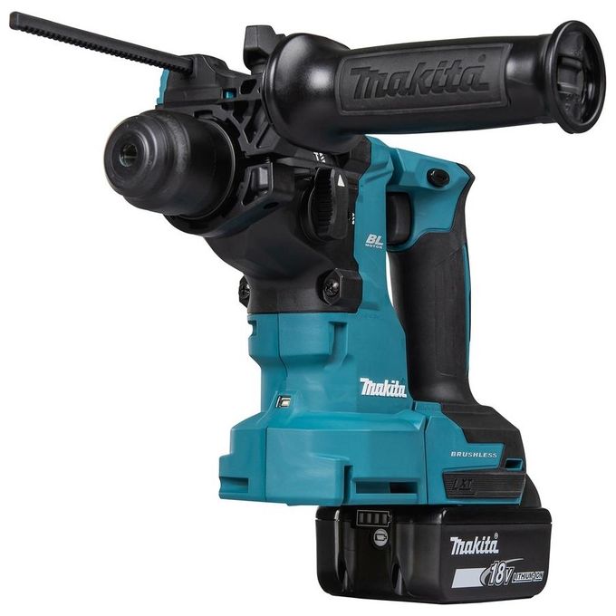 Makita DHR183RTWJ Martello Perforatore SDS-plus 18V Batteria 1,7 J Motore Senza Spazzole Luce Integrata Impugnatura Antivibrazioni colore Nero Verde