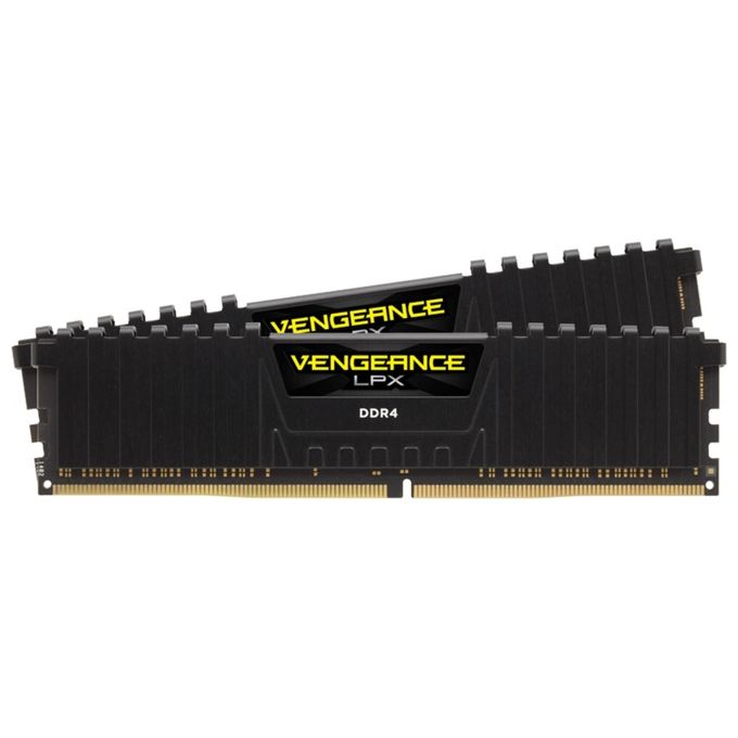 Corsair Vengeance LPX DDR4 PC4-25600, 3.200 MHz, C16, Nero KIT_ 16GB (2x 8GB)