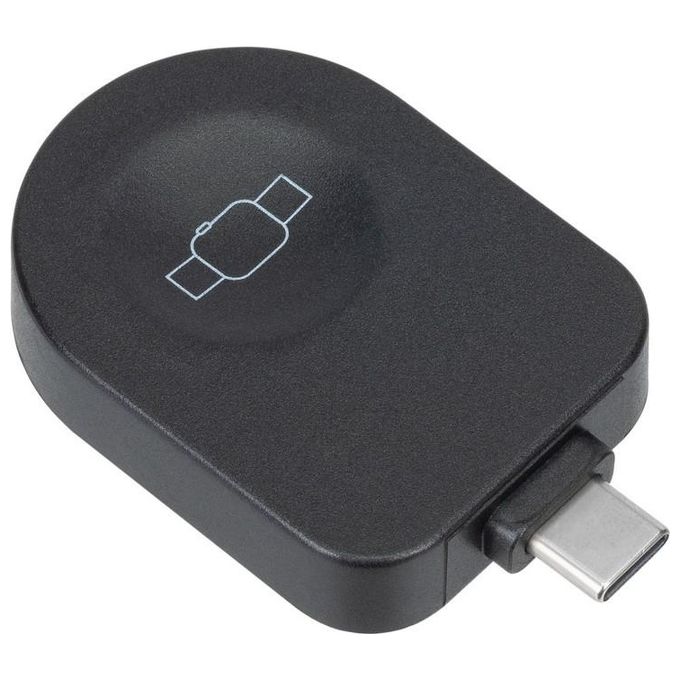 RivaCase VA4916 Caricatore Stand Wireless 3 in 1 Compatibile con iPhone Samsung e Apple Watch 15 W colore Nero