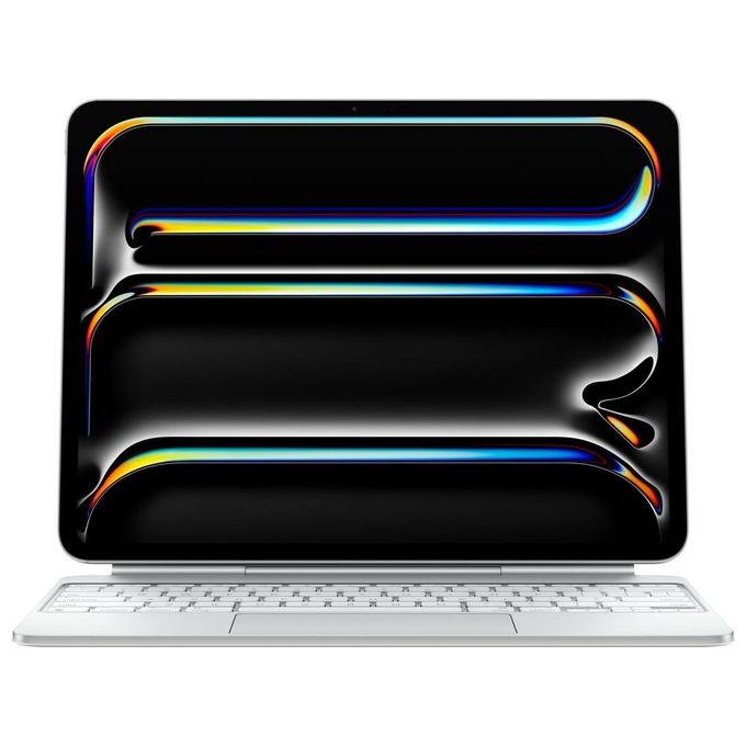 Apple MWR43T-A Magic Keyboard per iPad Pro 13'' con Trackpad Integrato e Tasti Funzione Italiano colore Bianco