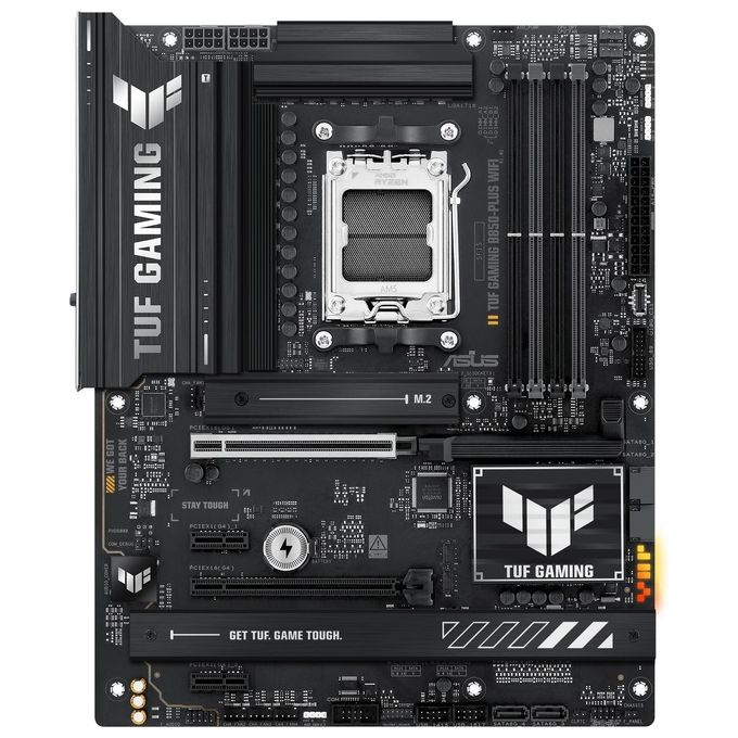 Asus TUF GAMING B850-PLUS WIFI Scheda Madre ATX Socket AM5 DDR5 PCIe 5.0 Wi-Fi 7 Ethernet 2.5Gb USB-C 20Gbps colore Nero