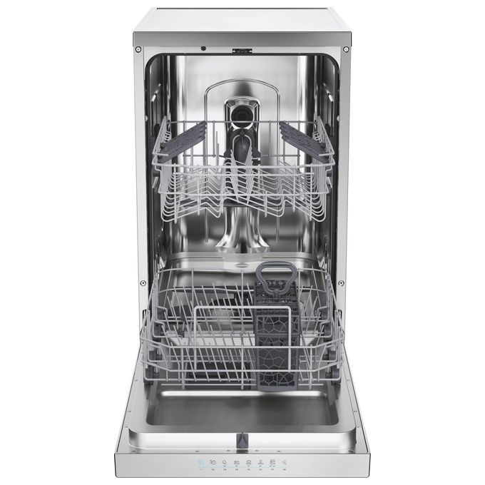 Candy CF0C7SB0FX Rapido' Lavastoviglie Libera Installazione 10 coperti Classe C 47 dB Wi-Fi 8 programmi (84.6x44.8x60.5 cm) colore Inox