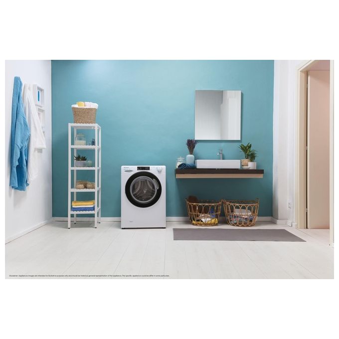 Candy CSO14105TWB4-1-S Lavatrice carica frontale 10 Kg Classe B Profondita' 58 cm Centrifuga 1400 giri Funzione Vapore colore Bianco