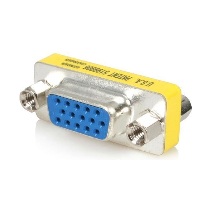 StarTech.com Accoppiatore VGA - Adattatore prolunga cavo VGA femmina a femmina - VGA Gender Changer F-F