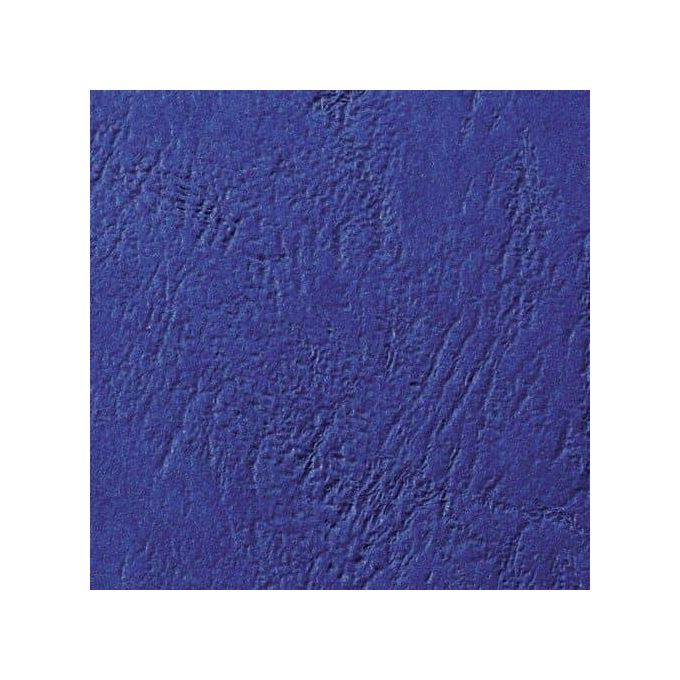 Gbc Cf100 Copertine Leathergrain F.to A4 Blu Royal