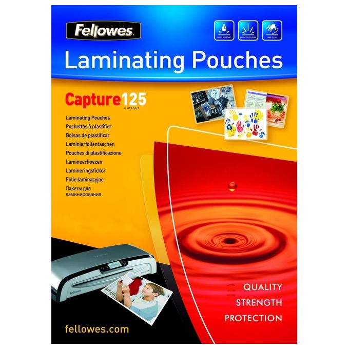 Fellowes Leonardi Cf100 Pouches Lucide Capture 125 a4