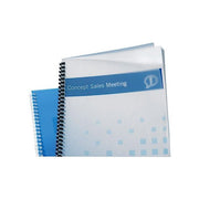 Gbc Confezione 100 Copertine Rilegatura Polyclear 300mic Ghiaccio