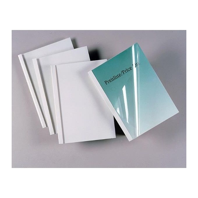Gbc Cf100 Cartelline Termiche Standard A4 240gr. 1.5mm Bianco