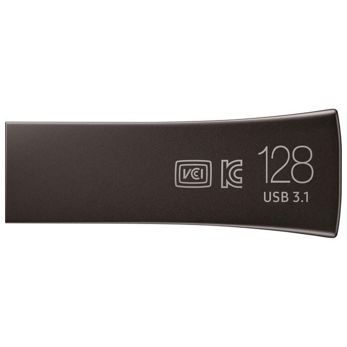 Samsung MUF-128BE Unita' Flash Usb 128Gb Usb Tipo A 3.2 Gen 1 Nero-Grigio