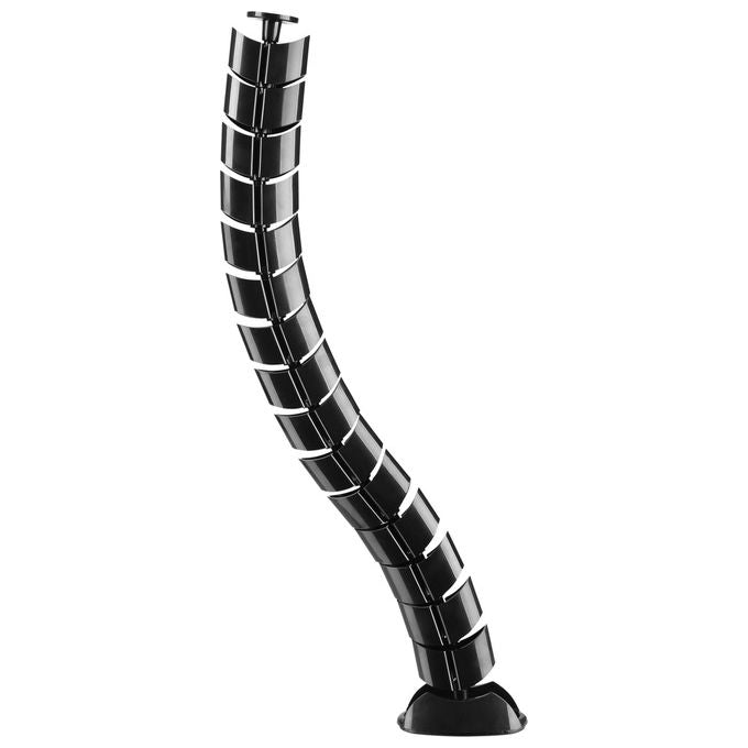 Equip Organizer per Cavi Scrivania Guaina Intrecciata per Cavi Nero 1 Pezzo