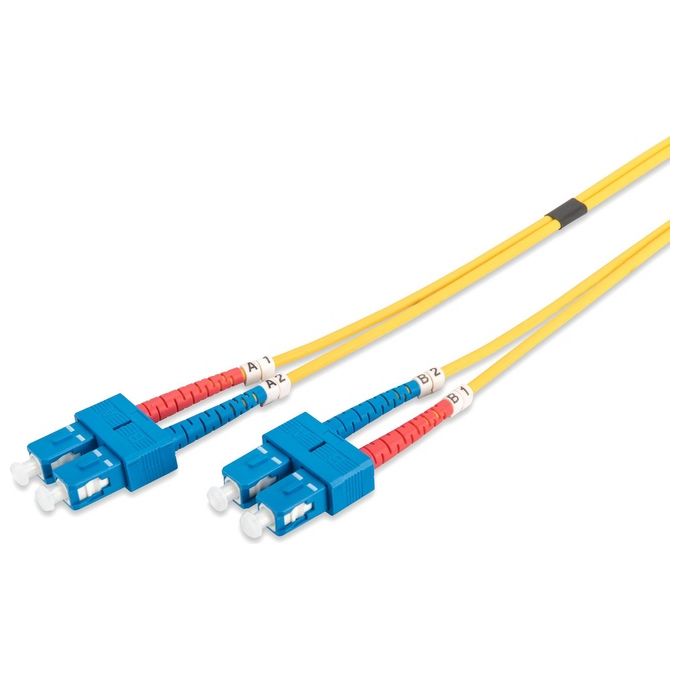 Digitus cavo fibra ottica sc a sc Mono Splitmode duplex 9-125 mt.2 (al-9scsc-02i)