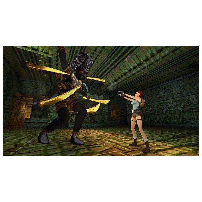 Crystal Dynamics Videogioco Tomb Raider I II III Remastered Starring Lara Croft PlayStation 4 PEGI 16