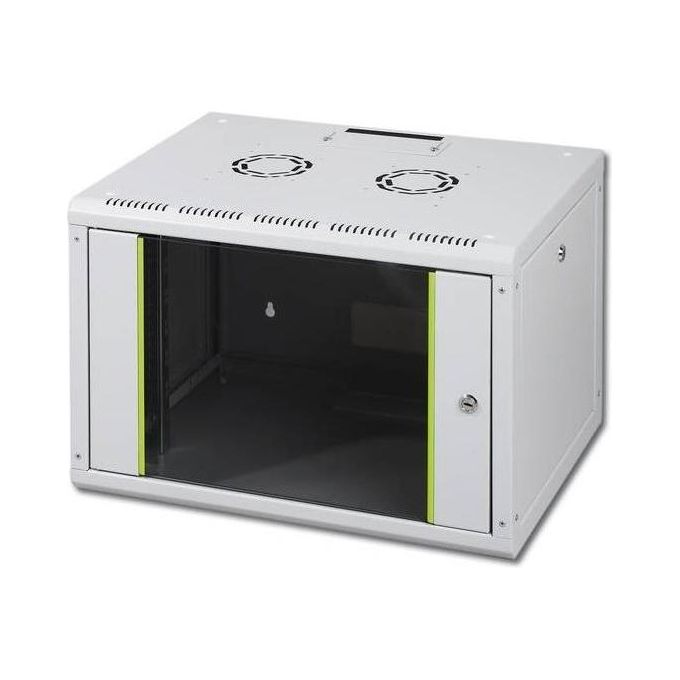 Digitus Armadio 7 Unita' Da Muro Linea Soho (A)380 X (L)600 X (P)560 Mm. Colore Grigio Chiaro Ral7035