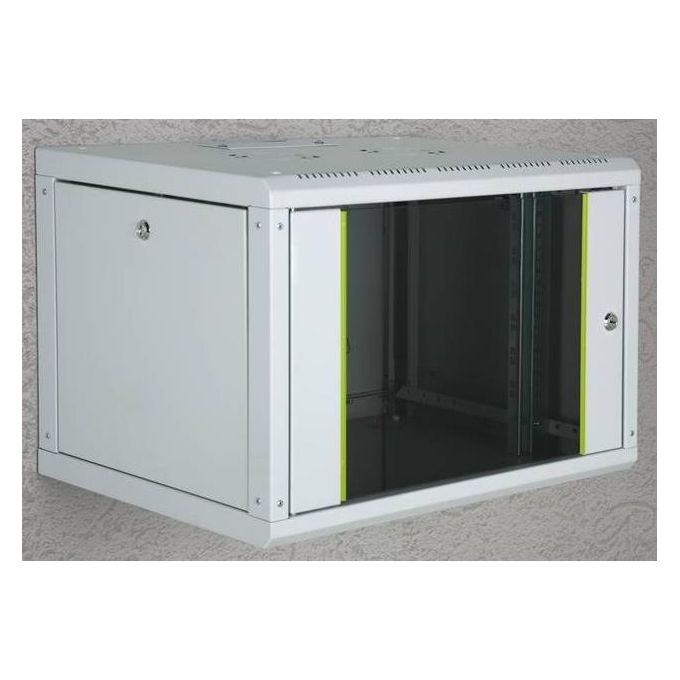 Digitus Armadio 7 Unita' Da Muro Linea Soho (A)380 X (L)600 X (P)560 Mm. Colore Grigio Chiaro Ral7035