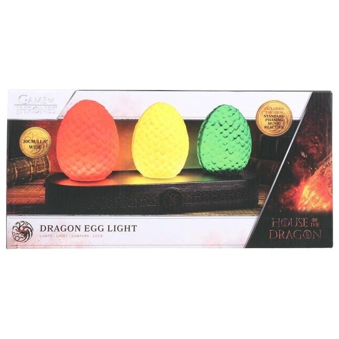 Paladone Lampada Tavolo House of the Dragon Dragon Egg Light
