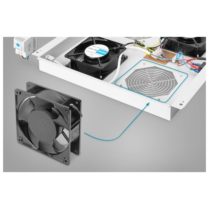 Digitus Ventola  120 Mm. X 120 Mm. X 38 Mm. 220V - Ac