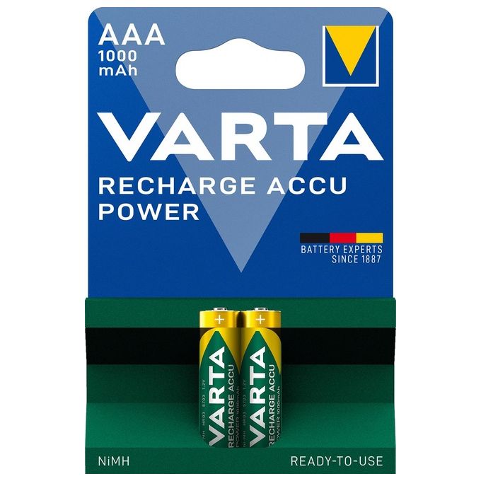 Varta 5703301402 Pila Ricaricabile AAA Ministilo BL2