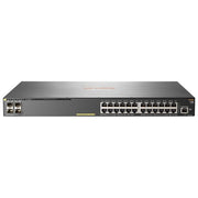 HP Aruba 2930F 24G PoE+ 4SFP+ Switch L3 gestito 24 x 10-100-1000 (PoE+) + 4 x 1 Gigabit - 10 Gigabit SFP+ (uplink) montabile su rack PoE+