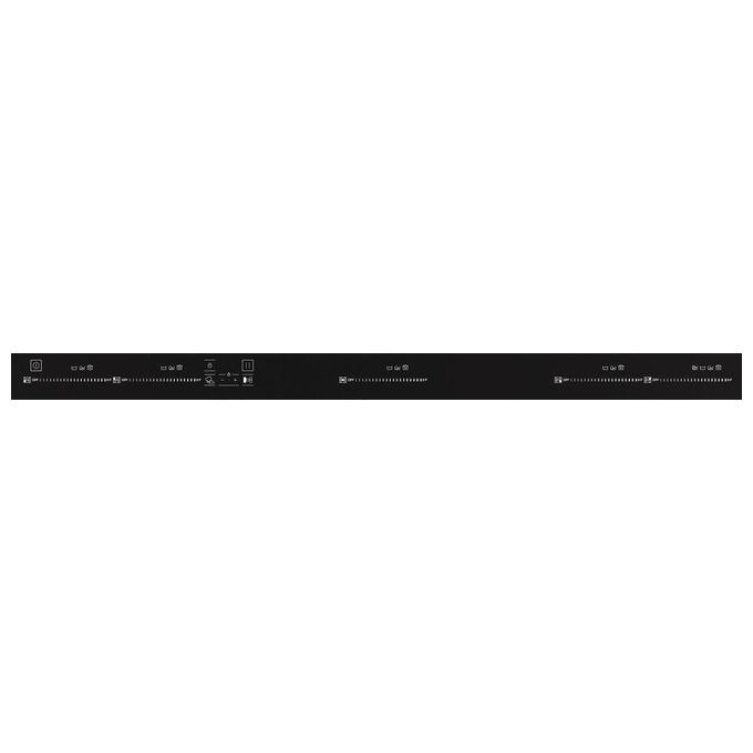 Hotpoint HT 1090 BA Piano cottura Induzione 90 cm 5 Zone Flexi Duo Touch Control Booster Limitatore di Potenza colore Nero