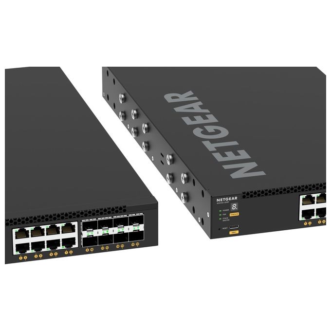NETGEAR XSM4316-100NES Switch Gestito L3 10G 8x Multi-Gig 8x SFP+ 1U Rackmount colore Nero