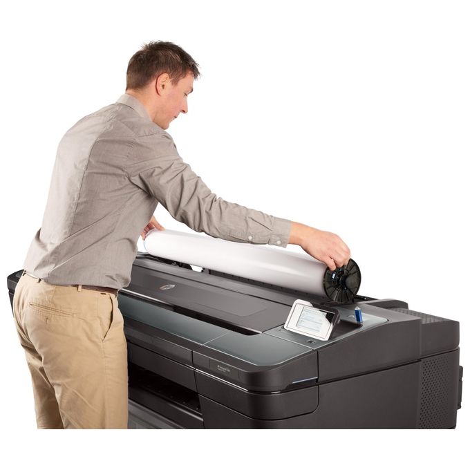 HP T8W16A#B1K DesignJet Z6 Stampante Plotter 44'' A0 PostScript 500 GB HDD Gigabit LAN colore Nero