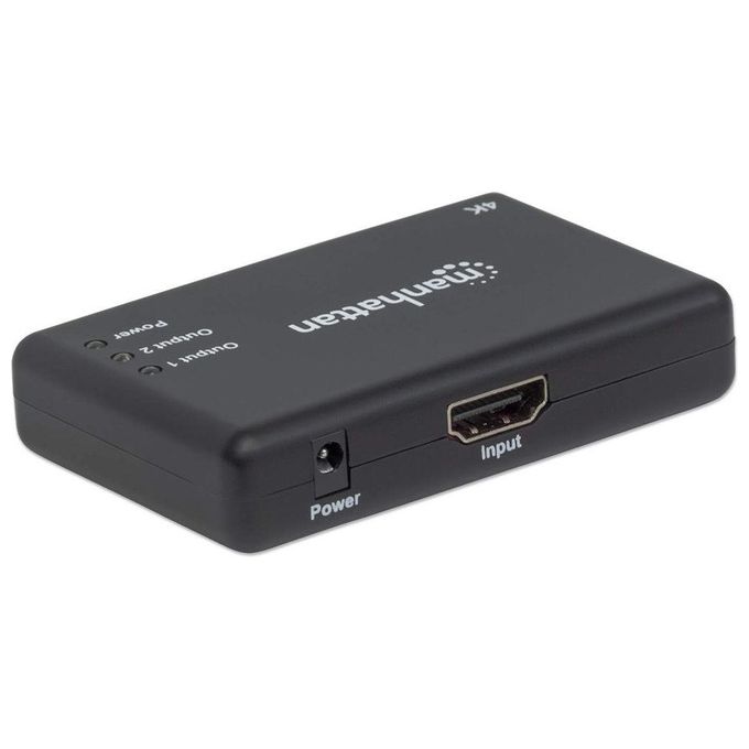 Techly Splitter Hdmi 4K UHd 3D con Led 2 Vie