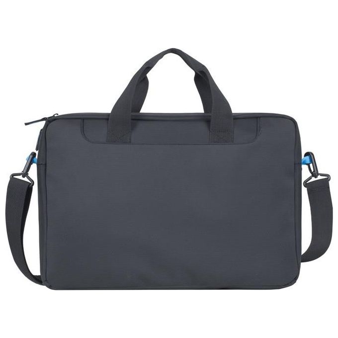 RivaCase 8057 Regent Borsa per Laptop 16'' Poliestere Tracolla Regolabile e Rimovibile colore Nero